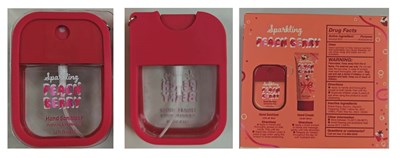 Label (Peach Hand Sanitizer Label Compressed)